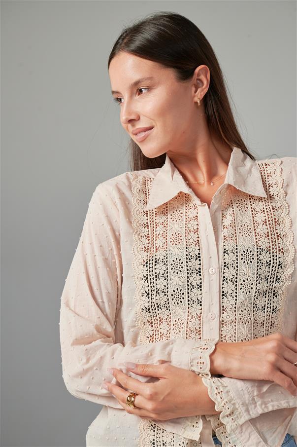 Camisa Vandal Plumeti Bordada